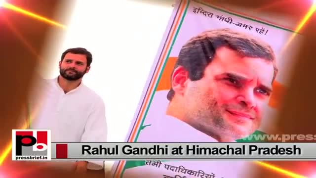 Watch Congress Vice President Rahul Gandhi criticises Modi-led NDA govt at the Centre Video