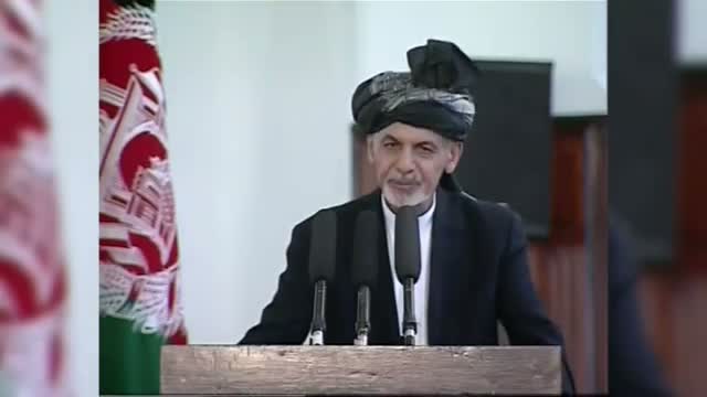 Watch Afghanistan Swears in New President Video
