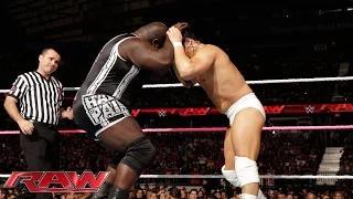 Watch Mark Henry vs. Bo Dallas: WWE Raw, Sept. 29, 2014 Video