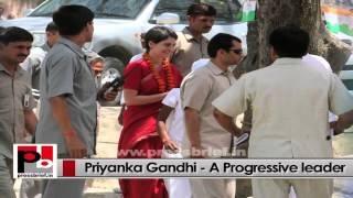 Watch Young and genuine mass leader Priyanka Gandhi, Charismatic Congress campaigner Video