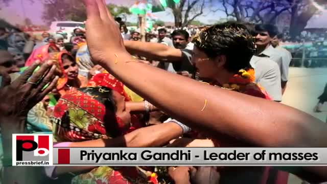 Watch Charismatic Priyanka Gandhi has a special ability to connect with people Video