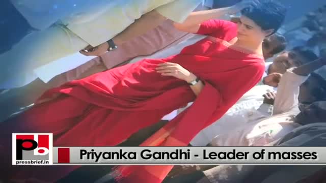 Watch Young Congress campaigner Priyanka Gandhi Vadra - charismatic and energetic Video