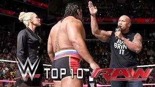 Watch Top 10 WWE Raw moments - October 7, 2014 Video