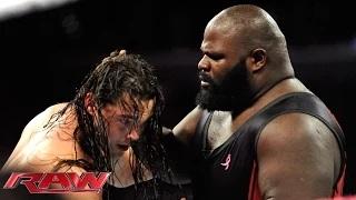 Watch Mark Henry vs. Bo Dallas: WWE Raw, Oct. 6, 2014 Video