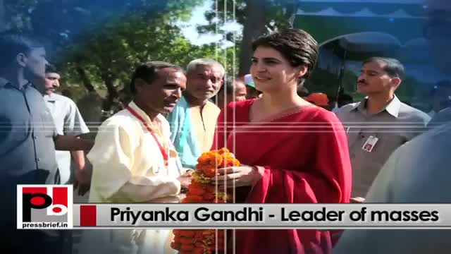 Watch Charming personality Energetic Priyanka Gandhi - progressive Congress campaigner Video