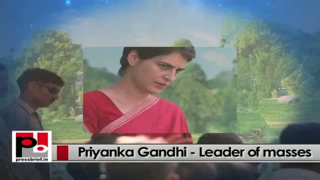 Watch Priyanka Gandhi - genuine leader with progressive ideas, energetic Congress campaigner Video