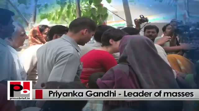 Watch Energetic Priyanka Gandhi Vadra - Young Congress campaigner, charismatic mass leader Video