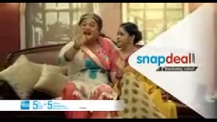 Watch Snapdeal New ad 2014(Dadi & Manju) - Diwali Bumper Sale Video