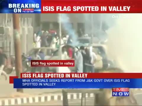 Watch MHA seeks report on ISIS flag sighting in J&K Video