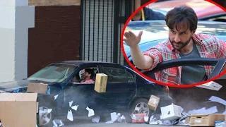 Watch Saif Ali Khan Crashes Car | Phantom Pictures REVEALED Video