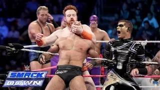Watch A 15-Man Tag Team Match between Team Teddy & Team Laurinaitis: WWE SmackDown, Oct. 10, 2014 Video