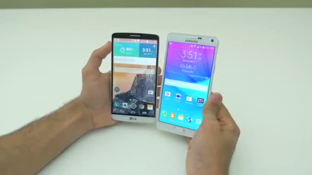 Watch Samsung Galaxy Note 4 vs LG G3: Comparison (4K) Video