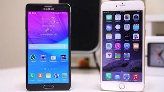 Watch Samsung Galaxy Note 4 vs iPhone 6 Plus - Full Comparison Video