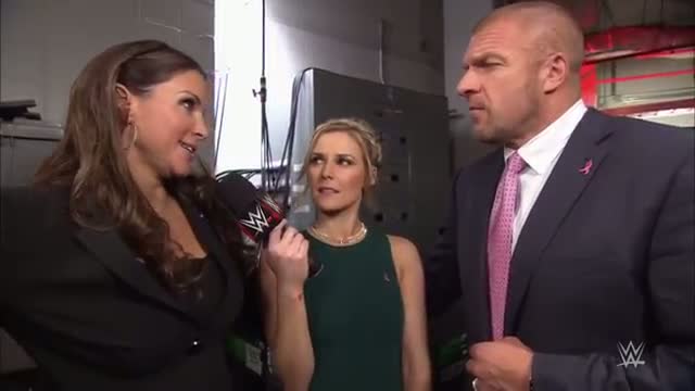 Watch The Authority makes a huge match for next Monday night: WWE Raw Backstage Pass, Oct. 13, 2014 Video