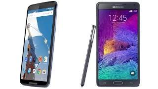Watch Nexus 6 vs. Samsung Galaxy Note 4 - Specs Comparison Review! Video