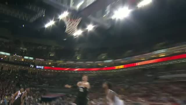 Watch NBA: Rudy Gay and Derrick Williams Connect For The Alley Oop Video