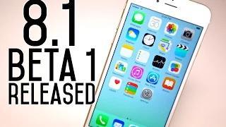 Watch iOS 8.1 Beta 1 Released! See What's New Video