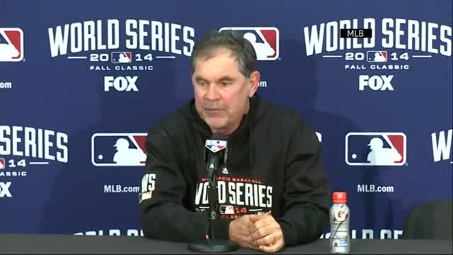 Watch Bumgarner Shuts Out Royals, Giants Lead Series Video