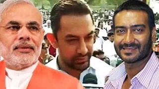 Watch Aamir Khan & Ajay Devgn React On Narendra Modi's Campaign Video