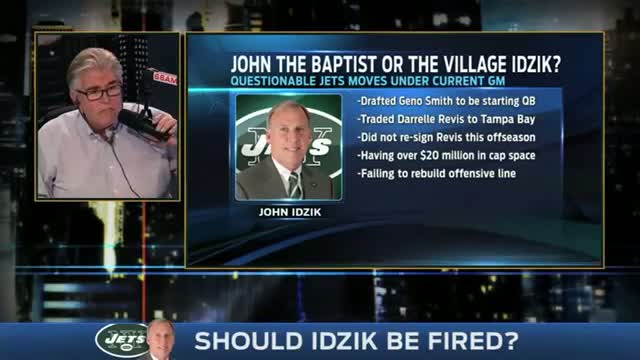 Watch Mike Francesa rant destroys John Idzik and New York Jets Video