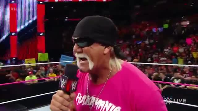Watch Hulk Hogan discusses WWE's important partnership with Susan G. Komen: Raw, Oct. 27, 2014 Video