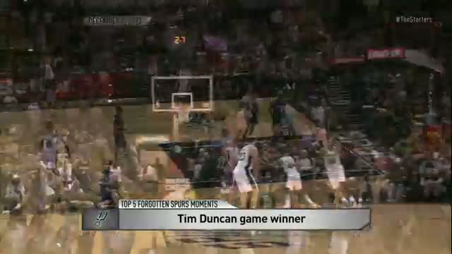 Watch San Antonio Spurs: NBA Top 5 Forgotten Championship Moments - The Starters Video