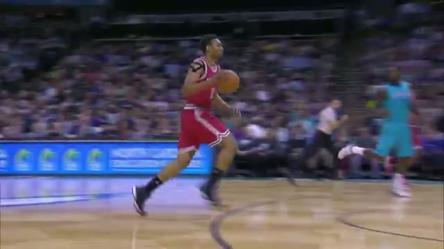 Watch Jabari Parker Goes Coast-to-Coast for First NBA Bucket Video