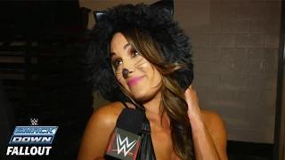 Watch Nikki is purr-fect in the Halloween Costume Battle Royal - WWE SmackDown Fallout - Oct. 17, 2014 Video