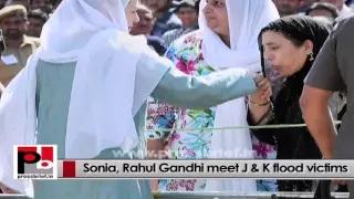 Watch Sonia Gandhi tells all Congress CMs to support the rehabilitation efforts in flood-hit J&K Video
