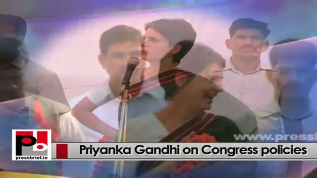Watch Progressive leader Priyanka Gandhi Vadra - star congress campaigner Video