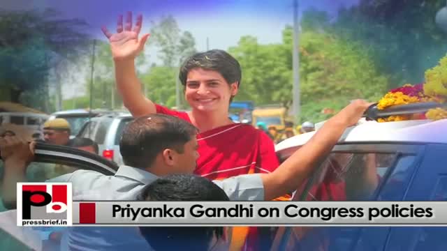 Watch Energetic leader Priyanka Gandhi - Young Congress campaigner Video