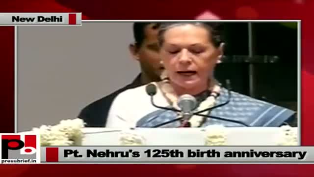 Watch Sonia Gandhi: Fight against forces who want to destroy Nehru's legacy Video
