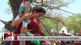 Watch Charming, progressive and charismatic Congress campaigner Priyanka Gandhi Video