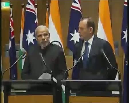 Watch Joint Presser of India & Australia Video