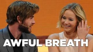 Watch Jennifer LawrenceÃ¢â‚¬â„¢s Makeout Breath Is Awful Video