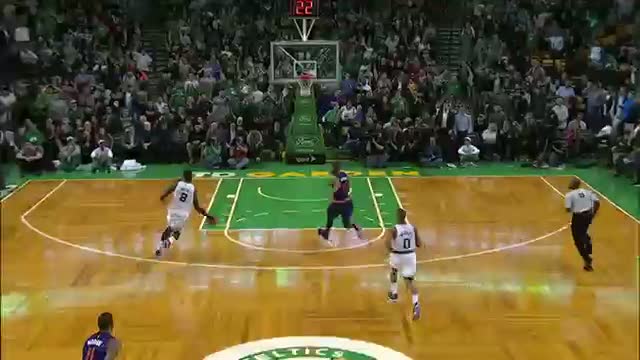 Watch NBA: Jeff Green Posterizes Marcus Morris Video