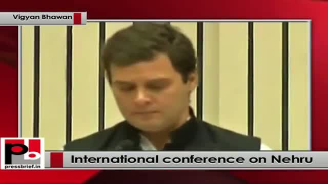 Watch Rahul Gandhi speaks at International Conference to mark 125th Birth Anniversary of Pt. Nehru Video