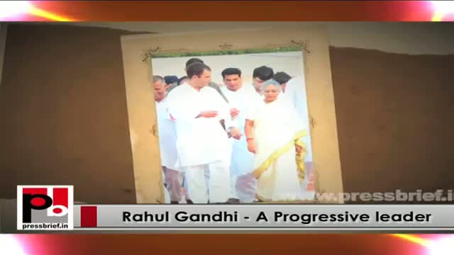 Watch Rahul Gandhi - Young energetic leader with a forward looking vision Video