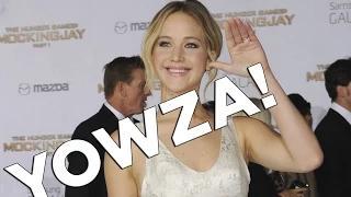 Watch Jennifer Lawrence Stuns In Dior Dress At Hunger Games Premiere Video