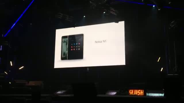 Watch Nokia N1 tablet announcement Video
