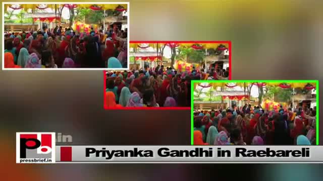 Watch Energetic and charismatic Priyanka Gandhi - resembles Indira Gandhi Video