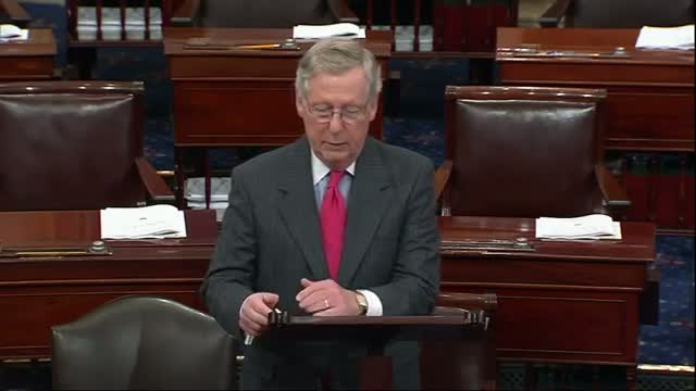 Watch McConnell: 'Congress Will Act' Against Obama Video