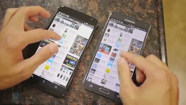 Watch Google Nexus 6 vs Samsung Galaxy Note 4 Video