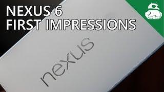 Watch Nexus 6 Unboxing and First Impressions! Video