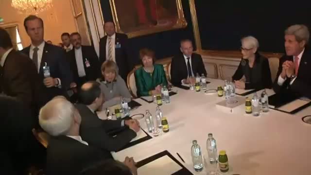 Watch Kerry, Iran Leave Nuclear Talks Video