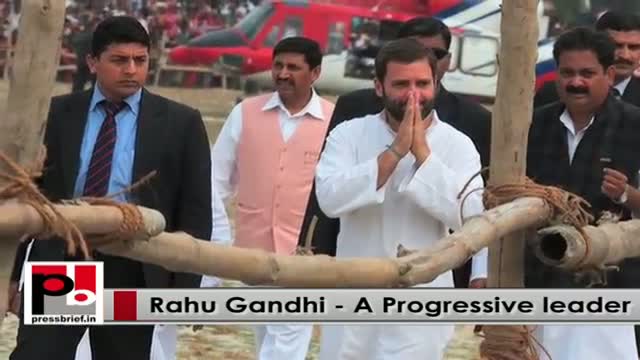 Watch Congress leader Rahul Gandhi-young, genuine mass leader with innovative ideas Video