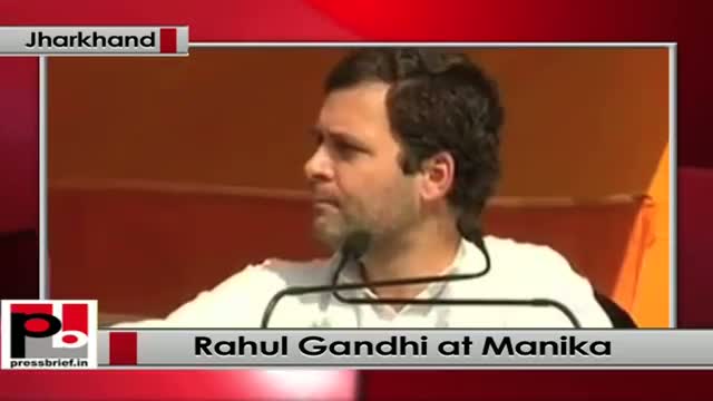 Watch Rahul Gandhi at Manika in Jharkhand attacks Modi's acche din promise Video
