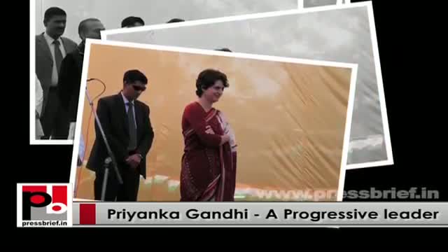 Watch Priyanka Gandhi Vadra - Energetic, inspiring Congress leader who has all qualities of a leader Video