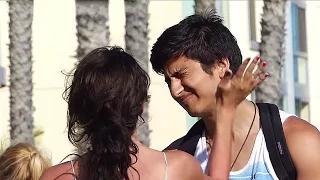 Watch Kissing Prank - Kissing Girls without Talking (PRANKS GONE WRONG) - Kissing Strangers Video Free