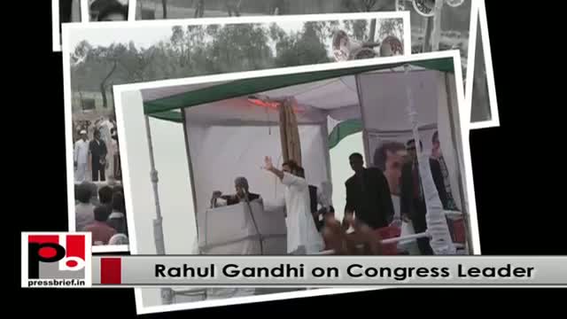 Watch Rahul Gandhi - young Congress Vice President, who not only preaches but delivers too Video